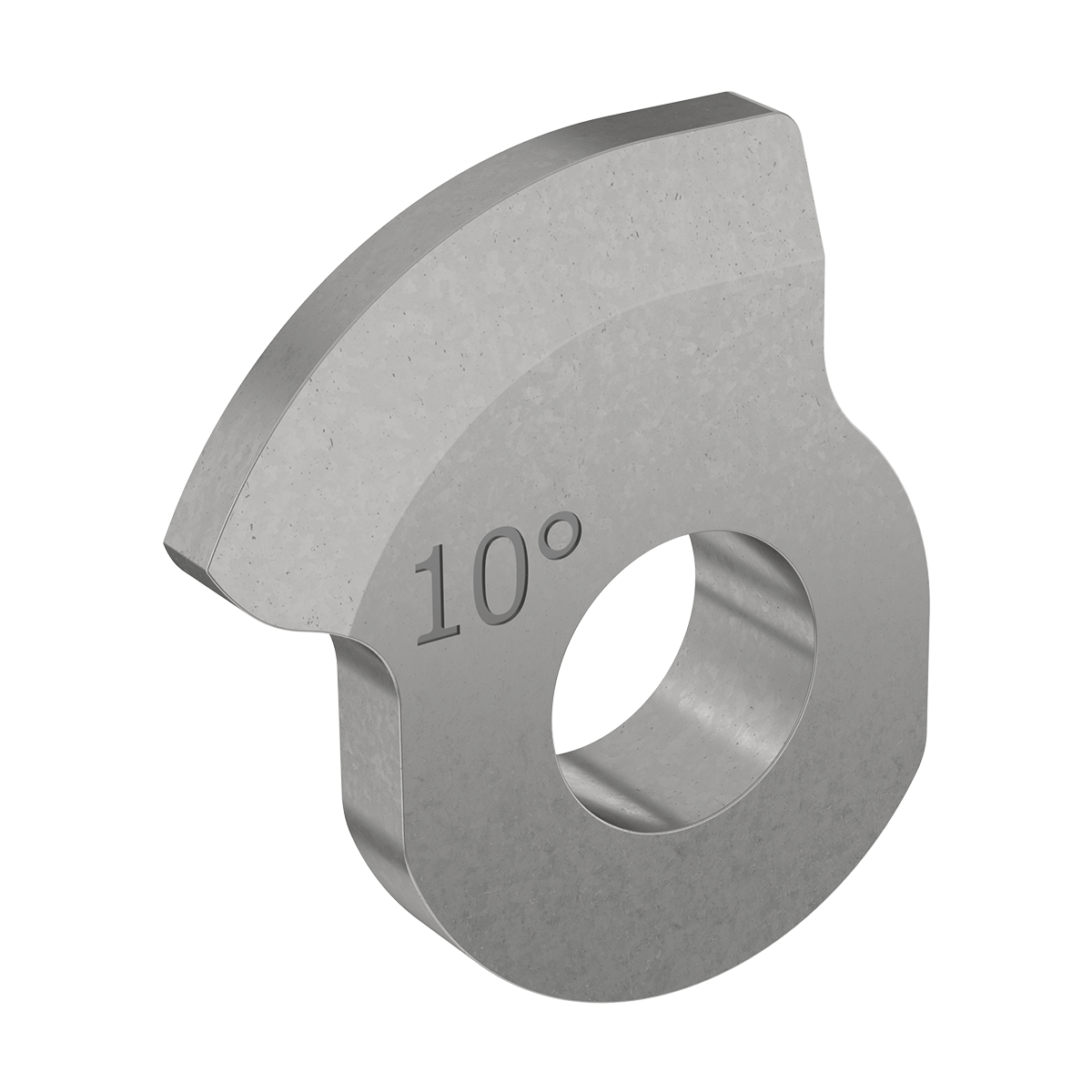 10° flexion stop disc with sliding bushing
