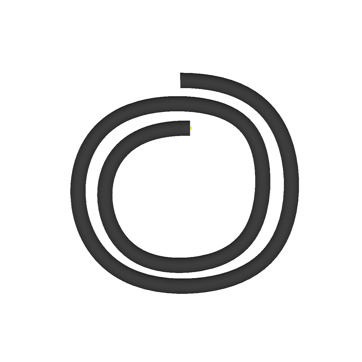 lamination dummy for solenoid connection cable