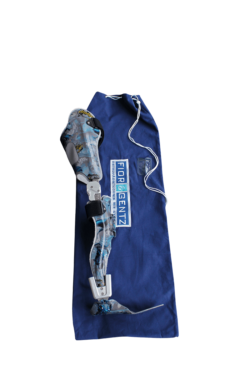 cloth bag for orthoses, with logo and drawstring cloth bag for orthoses, with logo and drawstring