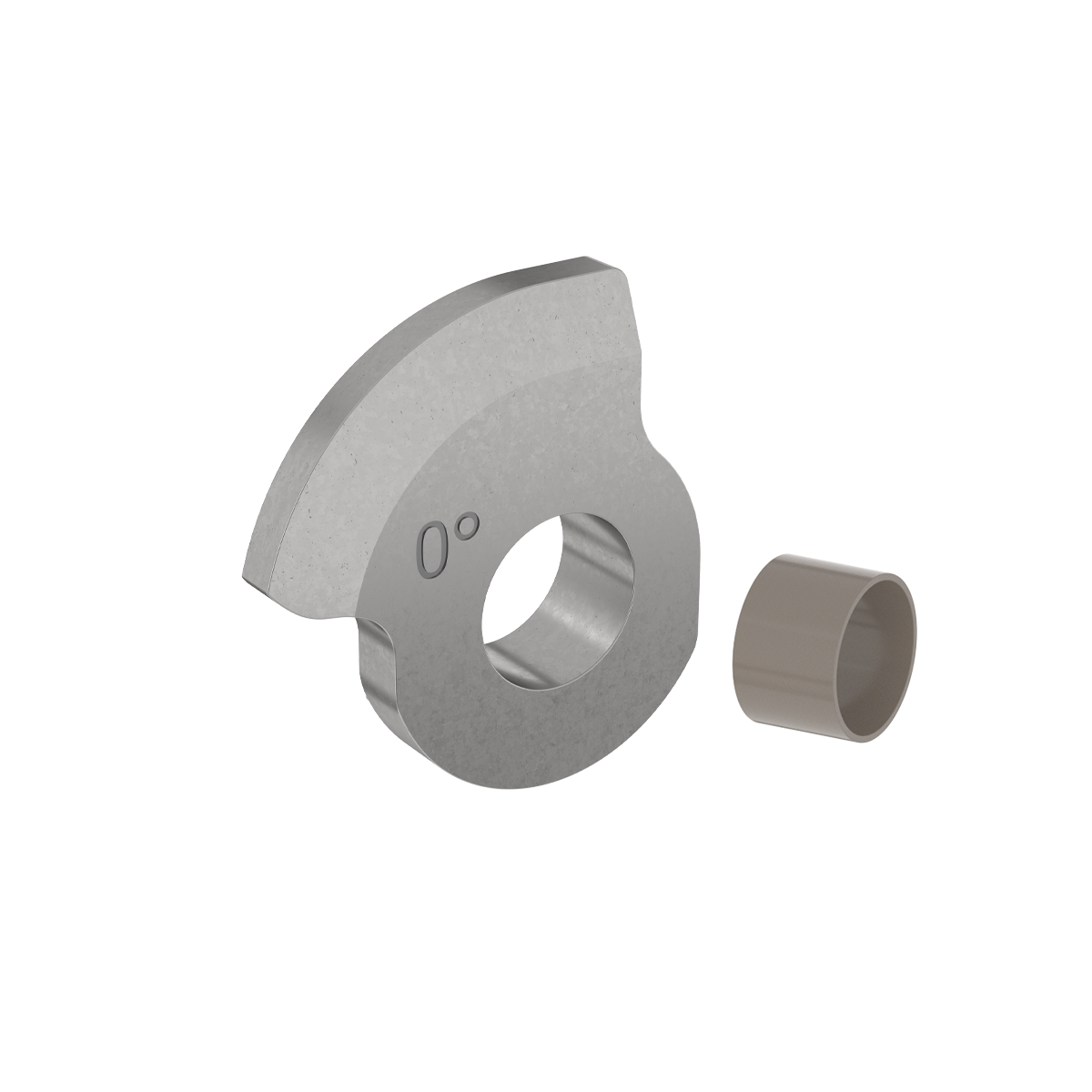 0° flexion stop disc with sliding bushing 0° flexion stop disc with sliding bushing