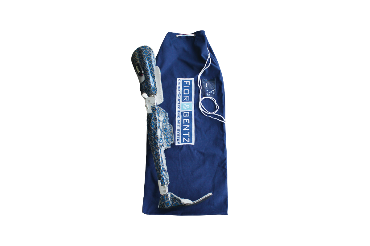 cloth bag for orthoses, with logo and drawstring cloth bag for orthoses, with logo and drawstring
