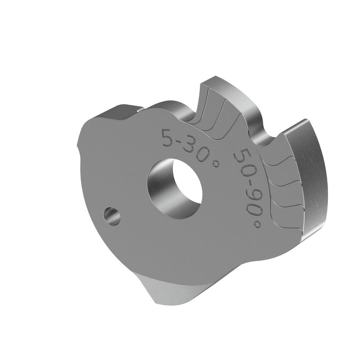 5° flexion stop disc, 5°-30° 5° flexion stop disc, 5°-30°