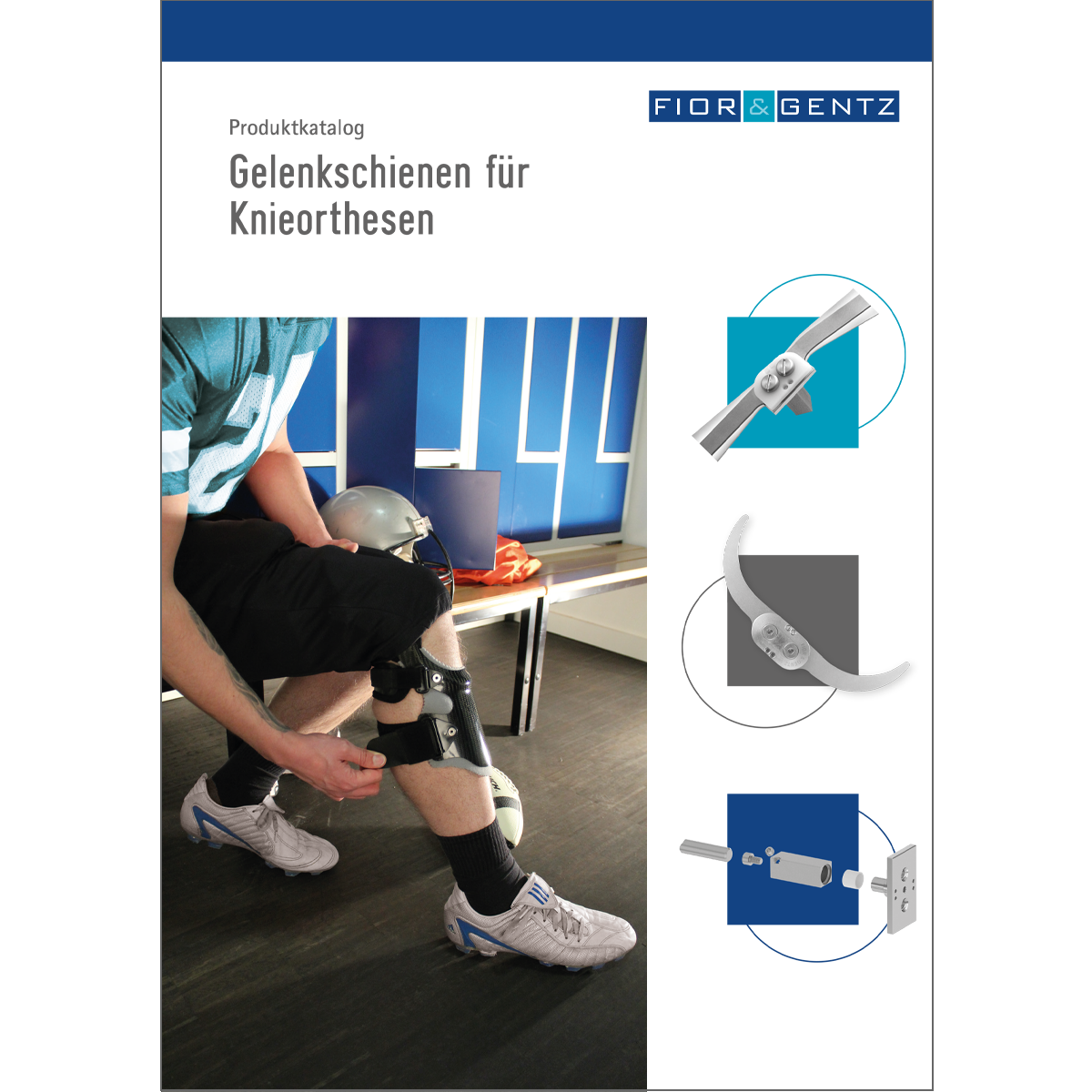 Produktkatalog Gelenkschienen für Knieorthesen Produktkatalog Gelenkschienen für Knieorthesen