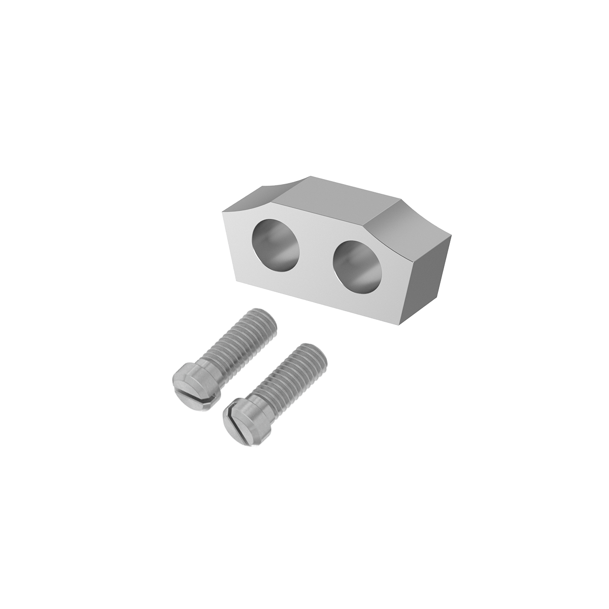 5° extension stop, incl. 2 slotted pan head screws 5° extension stop, incl. 2 slotted pan head screws