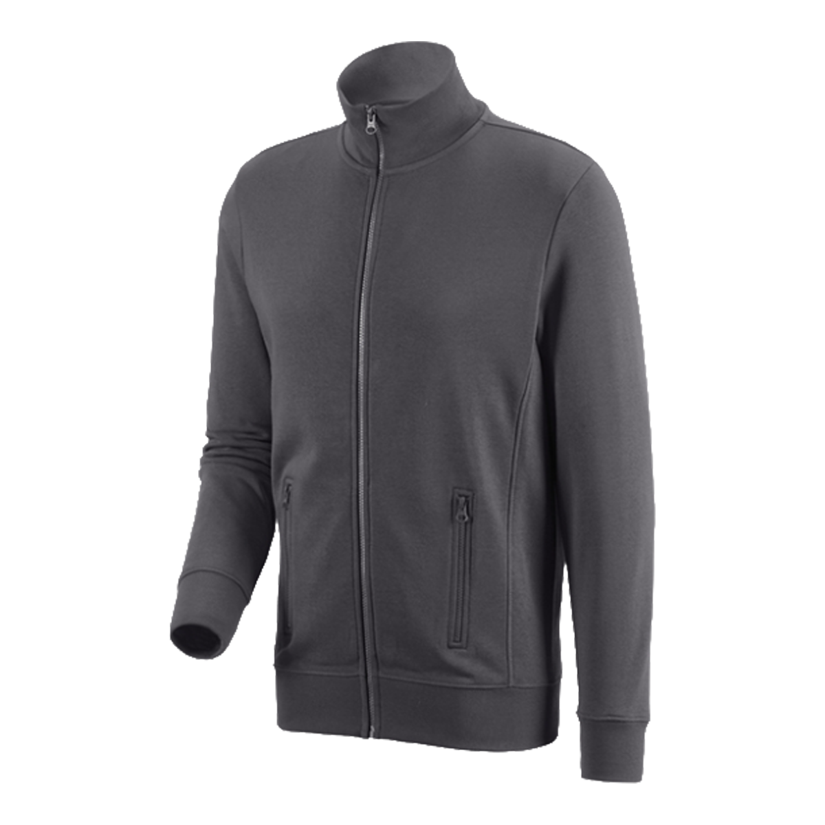 Sweat-Jacke FIOR & GENTZ, grau