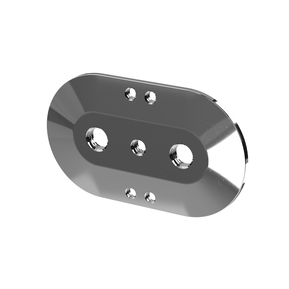 Grundplatte für Gelenkschienen Grundplatte für Gelenkschienen