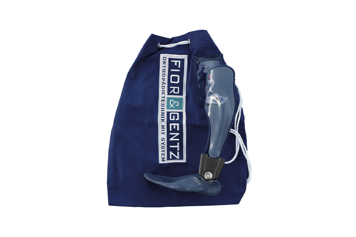 cloth bag for orthoses, with logo and drawstring cloth bag for orthoses, with logo and drawstring