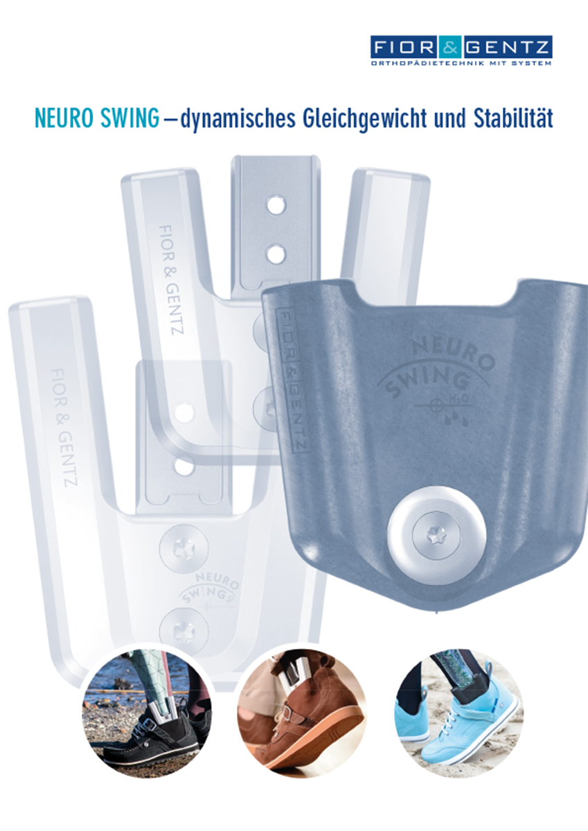 Prospekt NEURO SWING Systemknöchelgelenke Prospekt NEURO SWING Systemknöchelgelenke