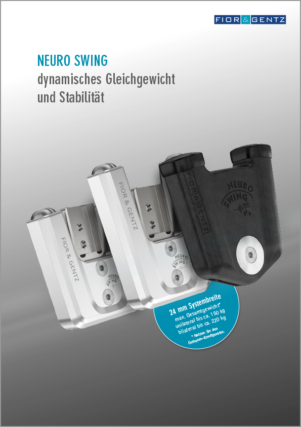 Prospekt NEURO SWING Systemknöchelgelenke