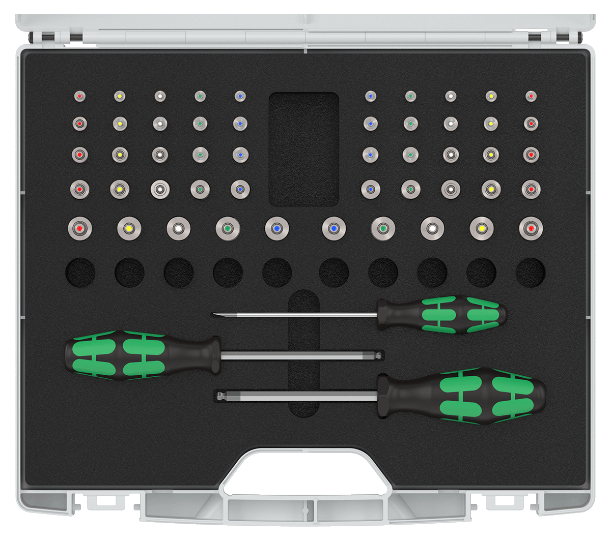 Mallette de mécanismes de ressort