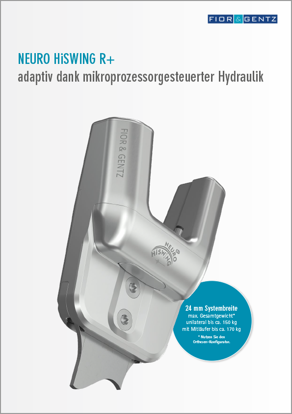 Prospekt NEURO HiSWING R+ Systemknöchelgelenk