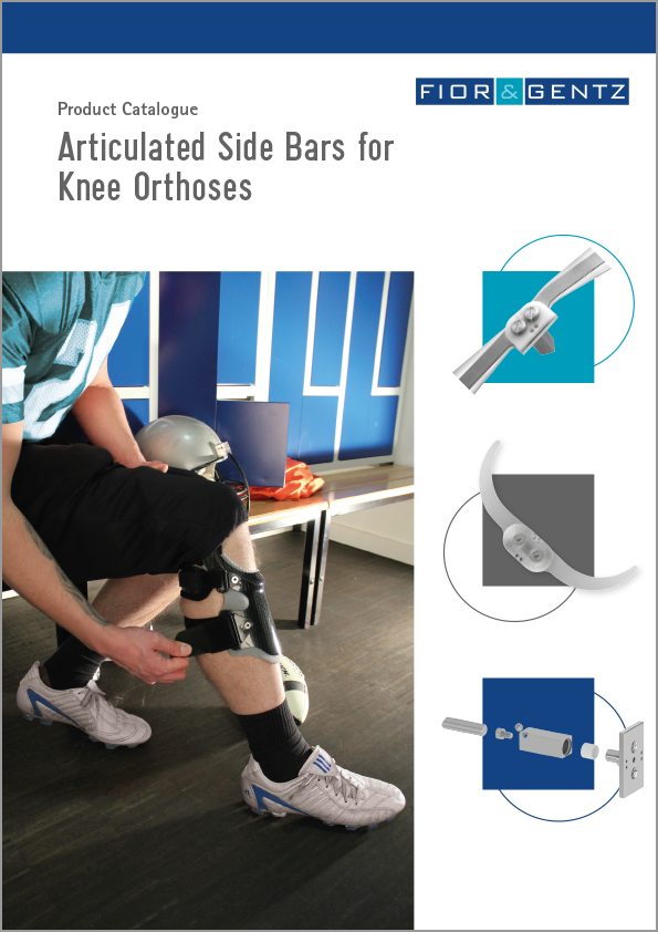 Produktkatalog Gelenkschienen für Knieorthesen Produktkatalog Gelenkschienen für Knieorthesen
