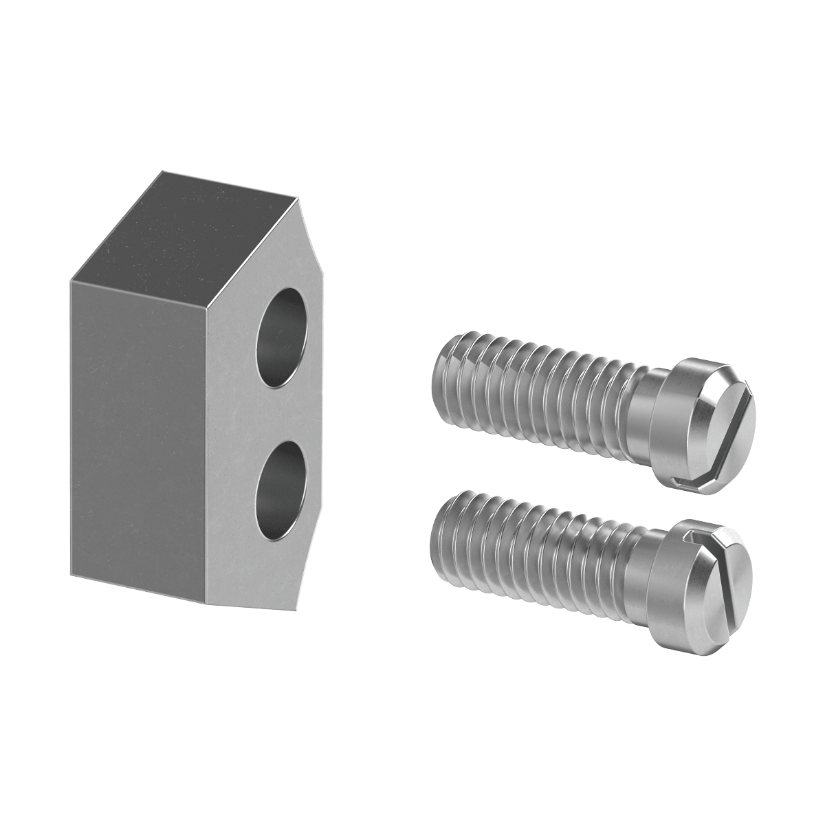 5° extension stop, incl. 2 slotted pan head screws 5° extension stop, incl. 2 slotted pan head screws