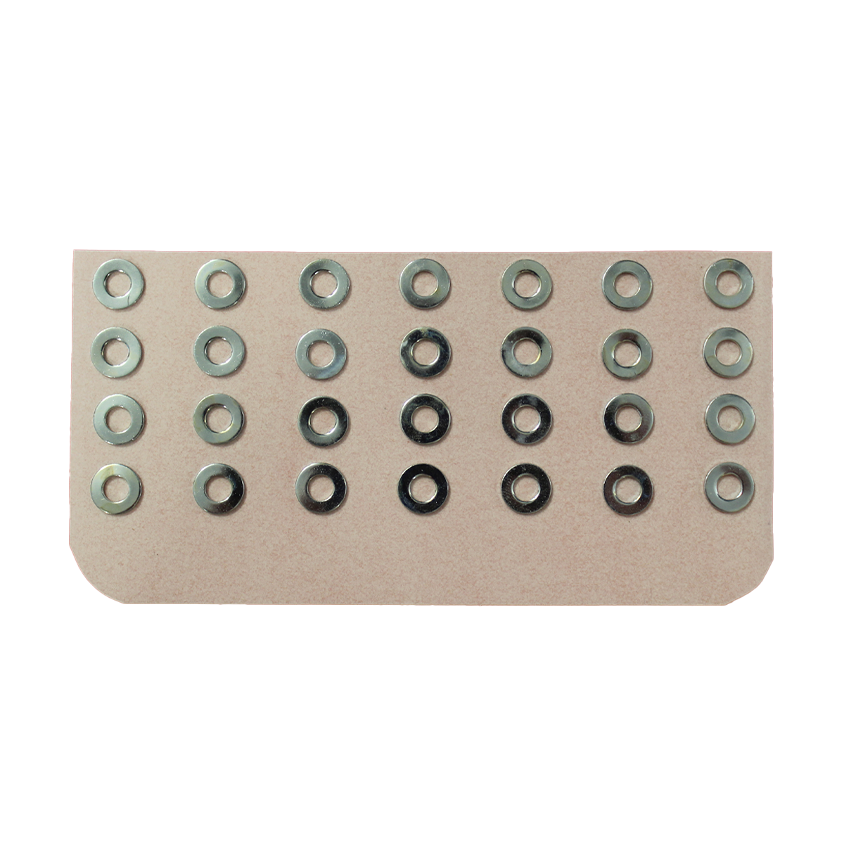 28 washers for e-Cast, self-adhesive 28 washers for e-Cast, self-adhesive