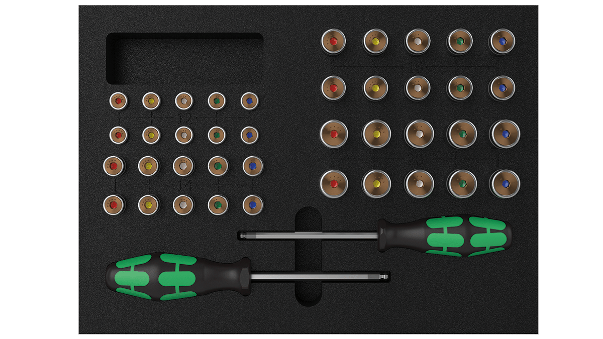 spring unit set NEURO SWING Carbon in a case spring unit set NEURO SWING Carbon in a case