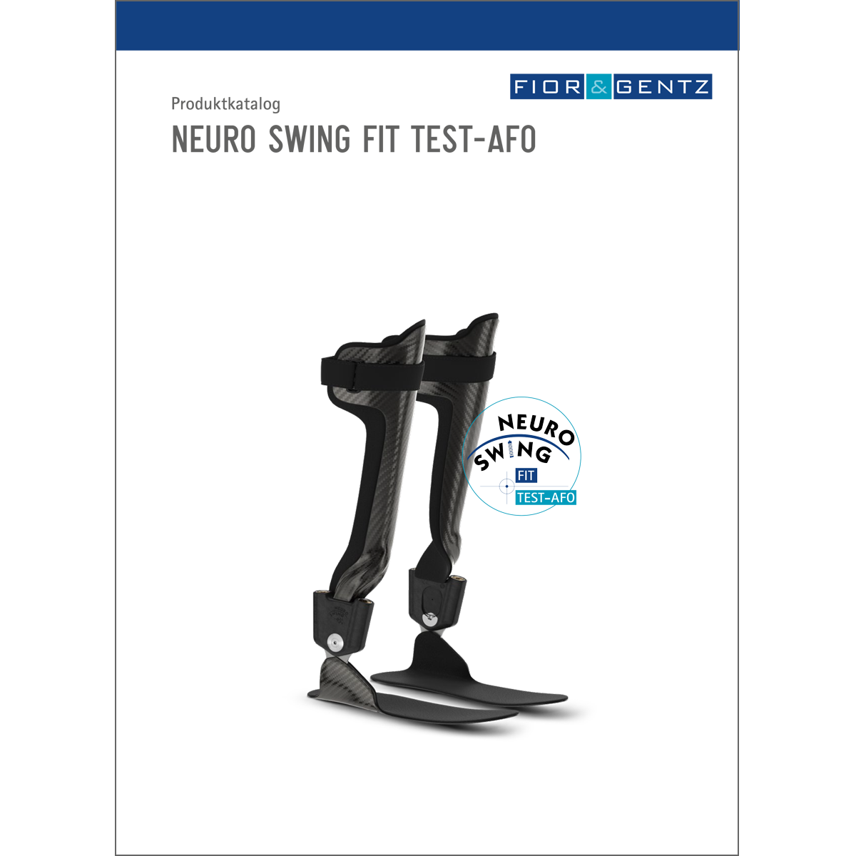 Katalogauszug NEURO SWING FIT TEST-AFO