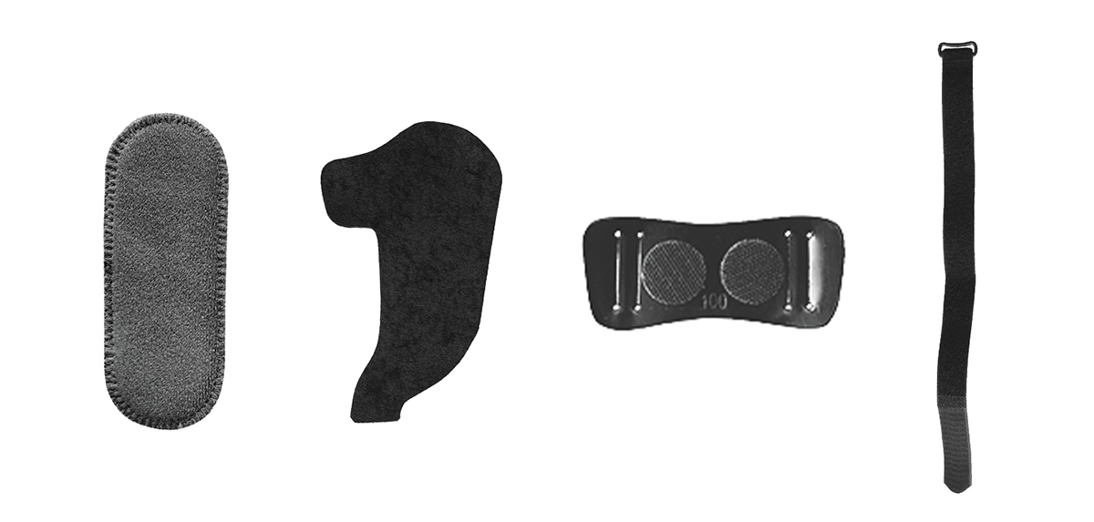 padding set, NEURO SWING FIT AFO test joint 