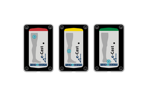 e-Cast sensor set for making the negative cast e-Cast sensor set for making the negative cast